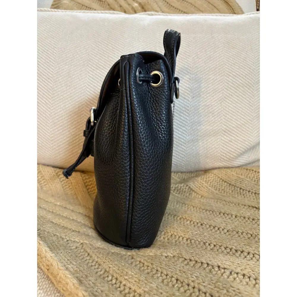 Coach Amelia Convertible Backpack Black Leather CL408 Crossbody/Shoulder - Picture 3 of 11